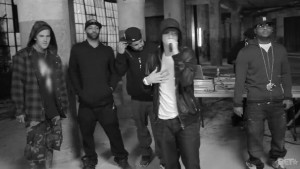 SEE IT AGAIN: Shady 2.0 Cypher + Behind The Scenes Footage