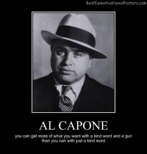 al-capone-kind-word-gun-best-demotivational-posters