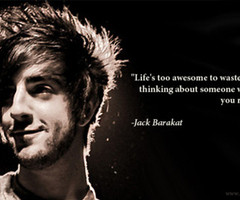 all time low, black and white, boy, jack barakat, quote - inspiring ...