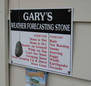 Funny Picture -- Forecasting the Weather..