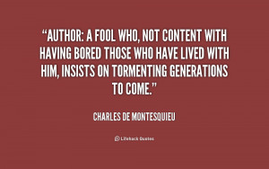 Montesquieu Quotes