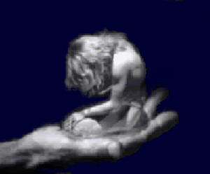 You are in the palm of His hand.