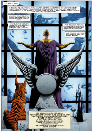 Splash page from Before Watchmen: Ozymandias #1 (September 2012 ...