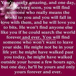 you truly love someone let them go quotes about really loving someone ...