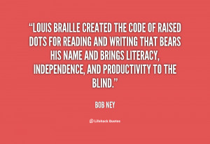 Louis Braille Quotes