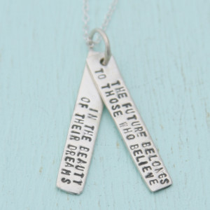 Home Store finds jewelry Eleanor Roosevelt quote 