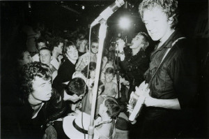The Sex Pistols in performance at the 100 Club, 1976. On the right ...