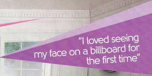 Pull out from a double page spread featured in Top of the Pops ...