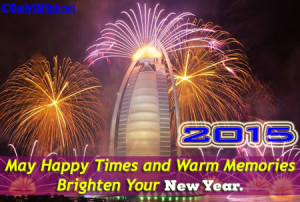 Wallpaper 2015: New Year 2015 in Dubai UAE