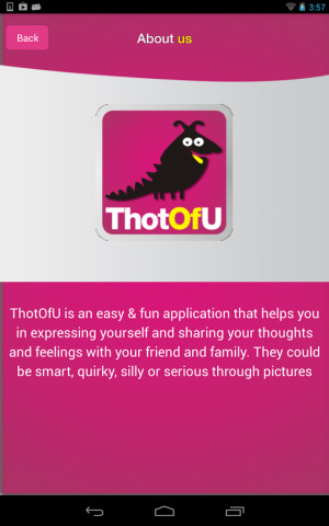 ThotOfU: Fun Birthday Wishes - screenshot