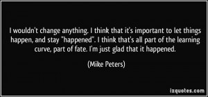 More Mike Peters Quotes