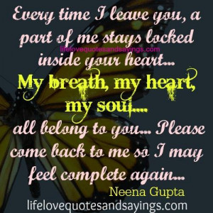 Love Quotes And Sayings