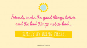 ... things not so bad… simply by being there. #Hallmark #HallmarkIdeas