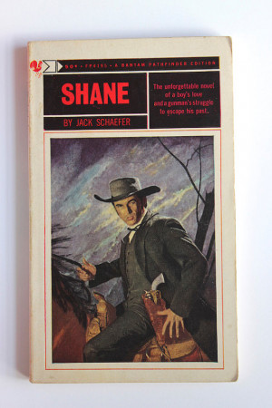 Shane by Jack Schaefer, 1960s Old American Western Vintage Paperback ...