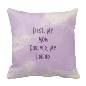Mom Sayings Throw Pillows
