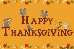 Tweety Thanksgiving Cards...