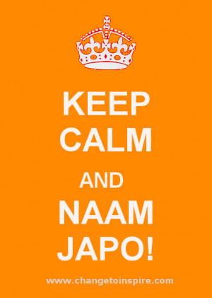 keep calm and naam japo