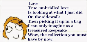 Funny love poems for your girlfriend!