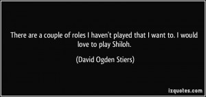 David Ogden Stiers Quote...