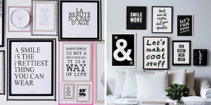 DIY: fotolijstjes met leuke quotes