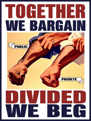 collective bargaining works just fine mostly