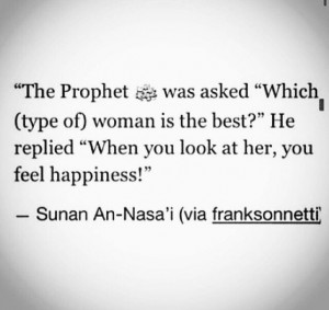 The prophet (saw) quotes
