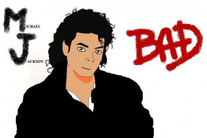Michael Jackson Bad Drawingnow
