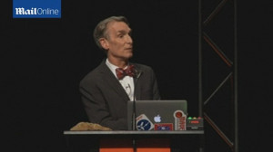 Bill Nye the Science Guy attempts to prove evolution once and for all ...