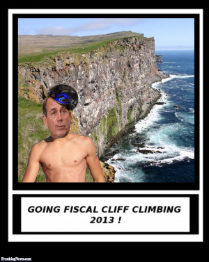 GOING FISCAL CLIFF CLIMBING 2013!