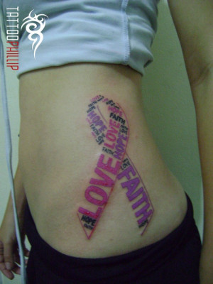 14. Breast Cancer Tattoo