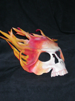 Flaming Skull Pipherj Credited