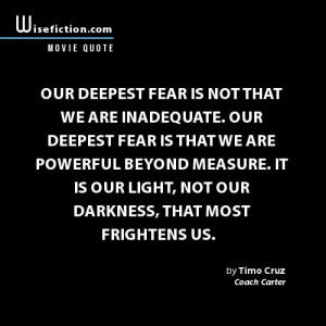 Movie Quote from the movie Coach Carter