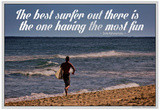 The Best Surfer Duke Kahanamoku Quote Poster Posters