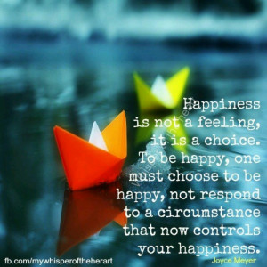 Choose to be Happy!