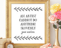 ... Cannot Do Anything Slovenly Artist Quote Print Paper Canoe Download