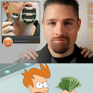 Goatee Saver For Douchebags And Villains