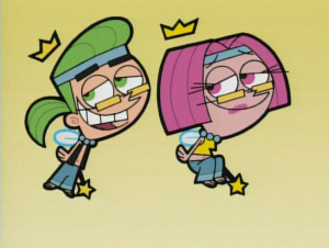 Cosmo and Wanda during the 1970s.