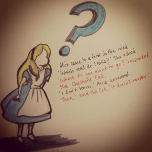 Alice in #Wonderland #sketch | #quote