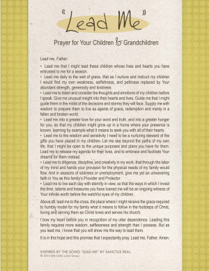 Prayer for children and grandchildren