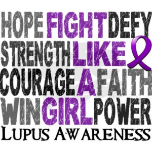 Fight Like A Girl Lupus Mini Button