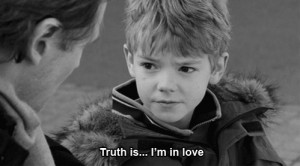 beautiful, black and white, boy, cute, little boy, love, love actually ...