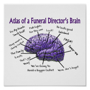 Funeral Director/Mortician Funny Poster