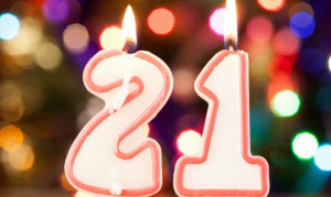 Your 21st Birthday: A GIF Timeline
