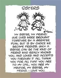 ... our bond i love you sissy more than you will ever know alli rense