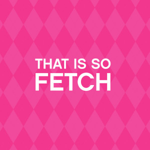 That is so FETCH - quote from the movie Mean Girls Art Print