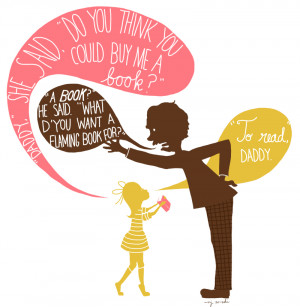 Quote from Matilda by Roald Dahl. I illustrated this for my blog post ...