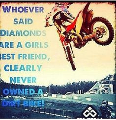 ... but god is the center of it all more motocross girls quotes best