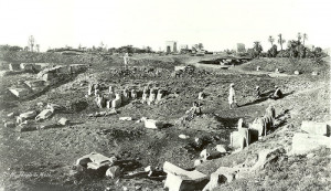 The Temple of the Goddess Mut as Margaret Benson saw it