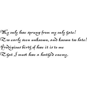 Romeo And Juliet Quote Act