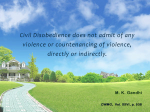 Mahatma Gandhi Quotes on Civil Disobedience